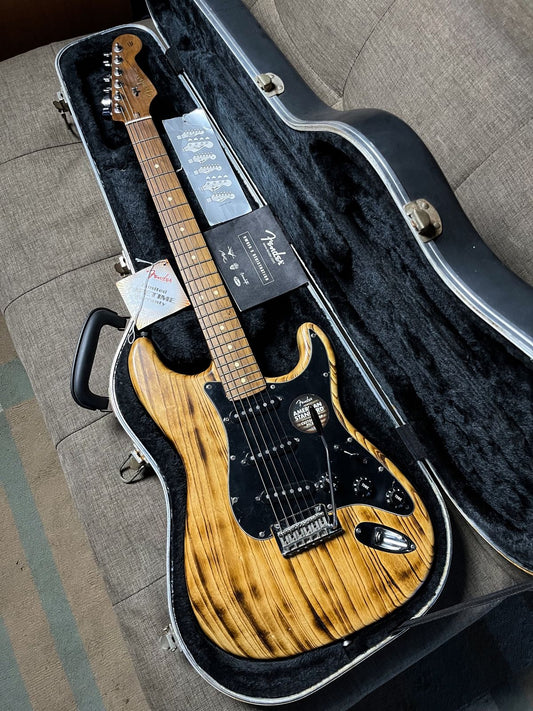 Fender Prototype Stratocaster American Standard- Burnt Natural. Lite ash body & walnut neck