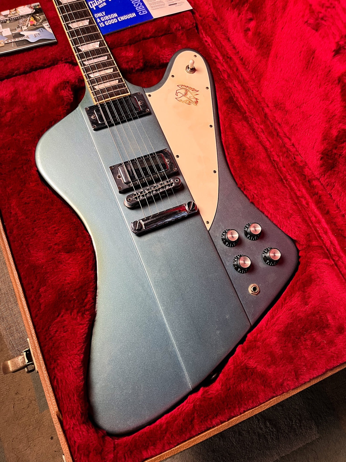 Gibson firebired pelham blue