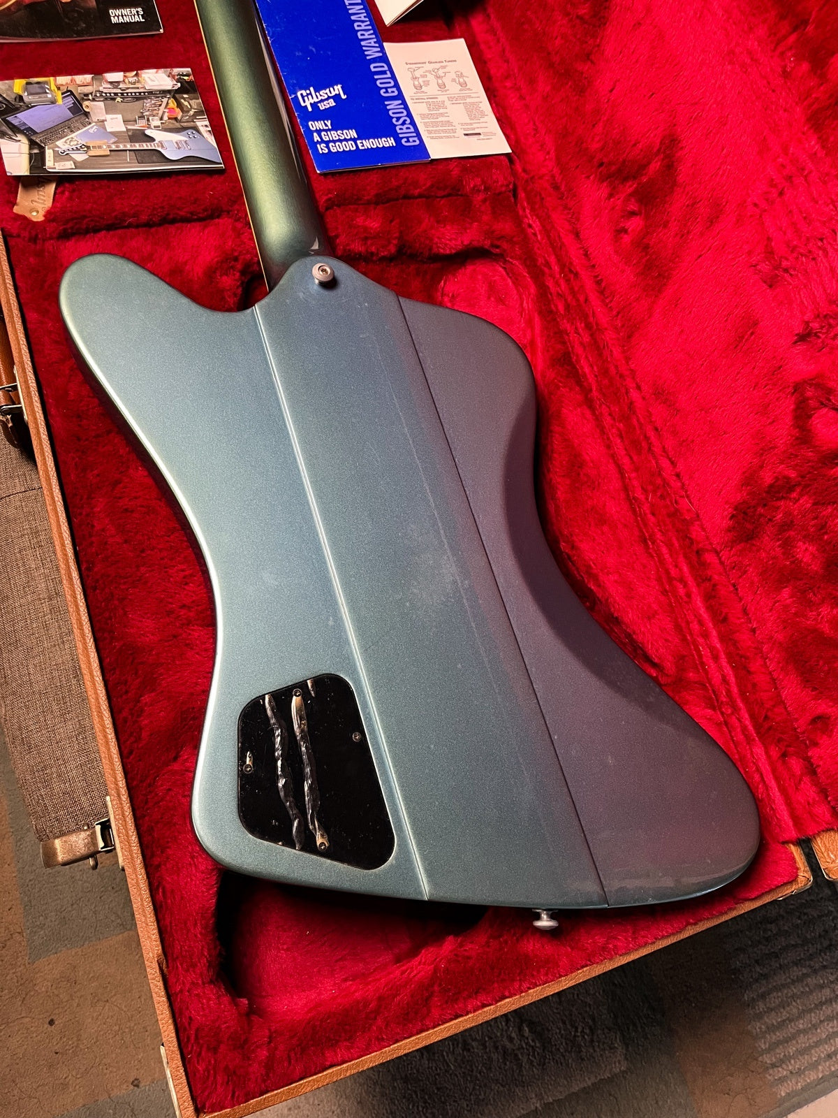 Gibson firebired pelham blue