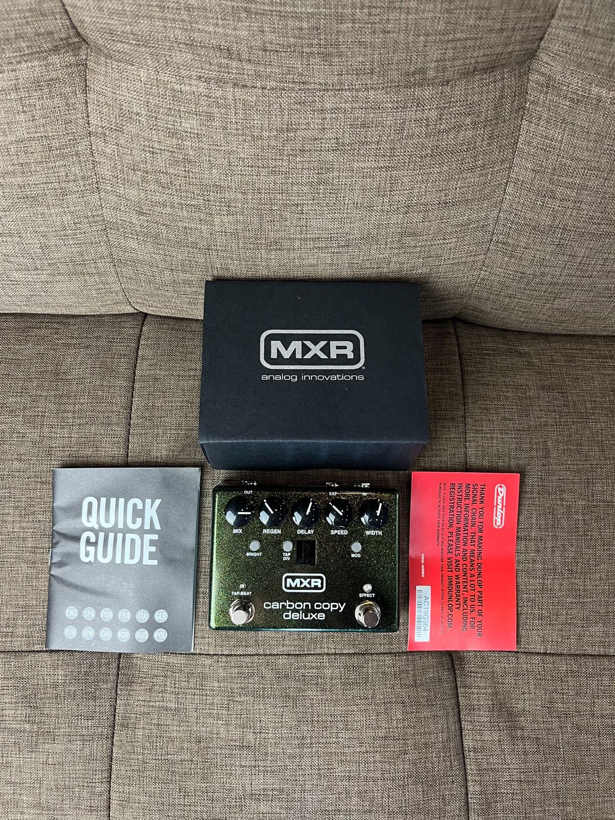 MXR CARBON COPY DELUXE