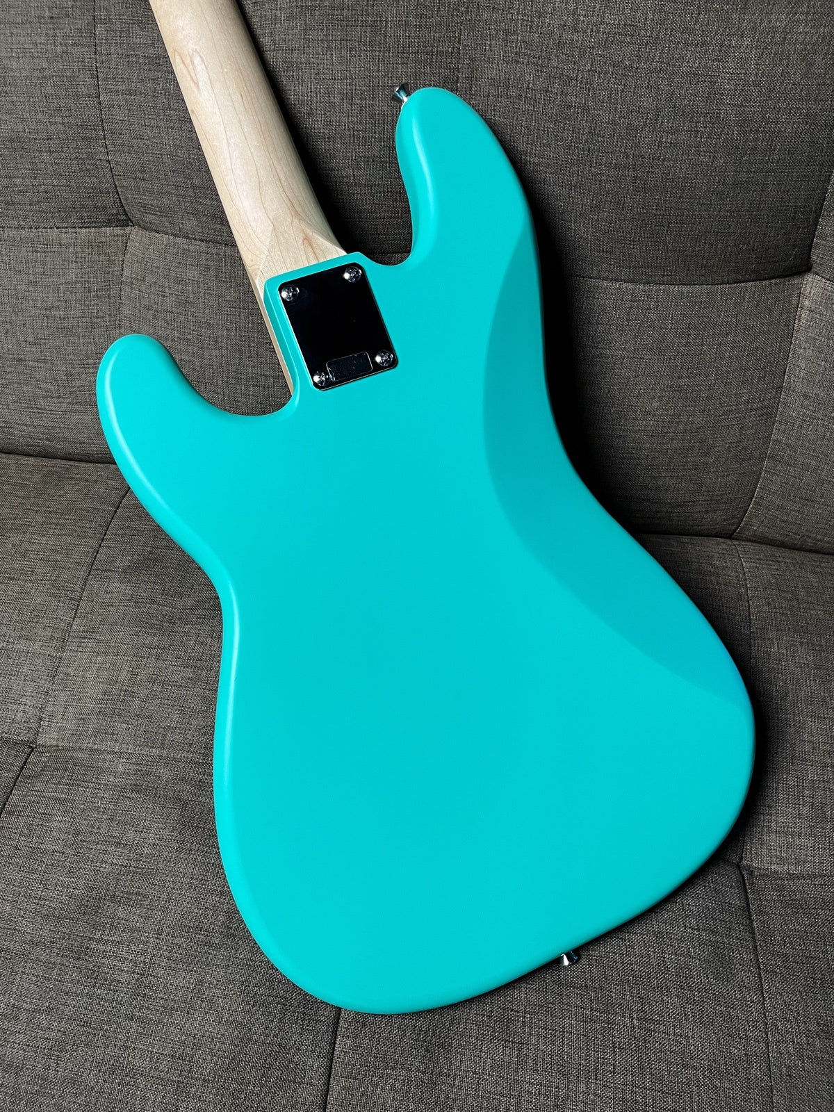 SQUIER DEBUT SERIES PRECISION BASS GUITAR, LAUREL FB, SEA FOAM GREEN