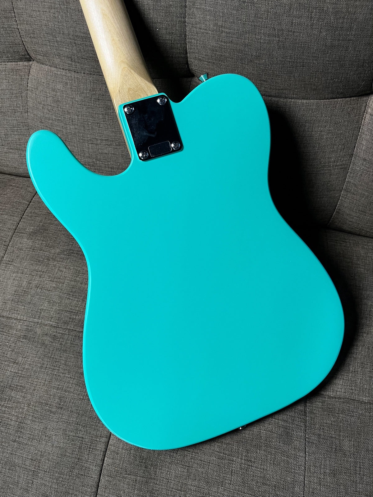 SQUIER DEBUT SERIES TELECASTER ELECTRIC GUITAR, LAUREL FB, SEA FOAM GREEN