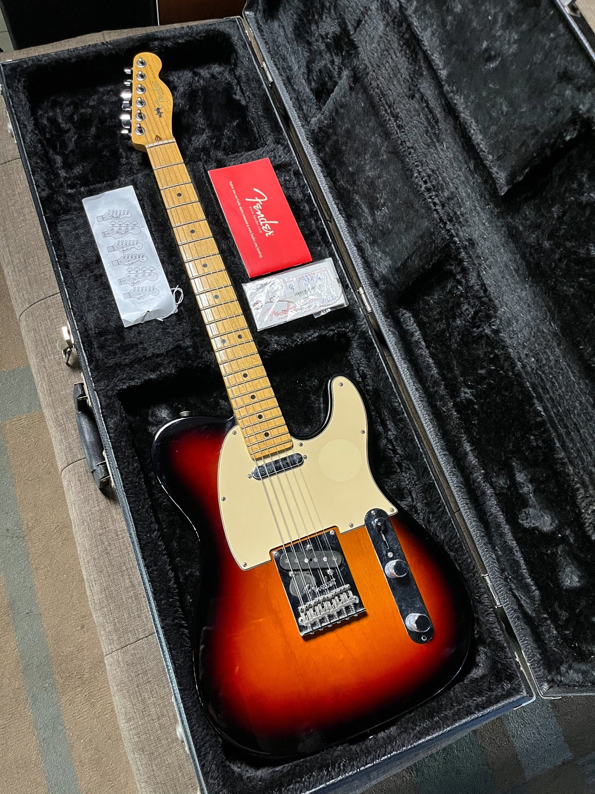 Fender telecaster american standard 2014, upgrade suhr Asato neck pickup