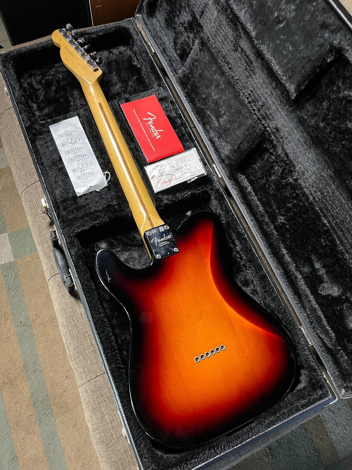 Fender telecaster american standard 2014, upgrade suhr Asato neck pickup