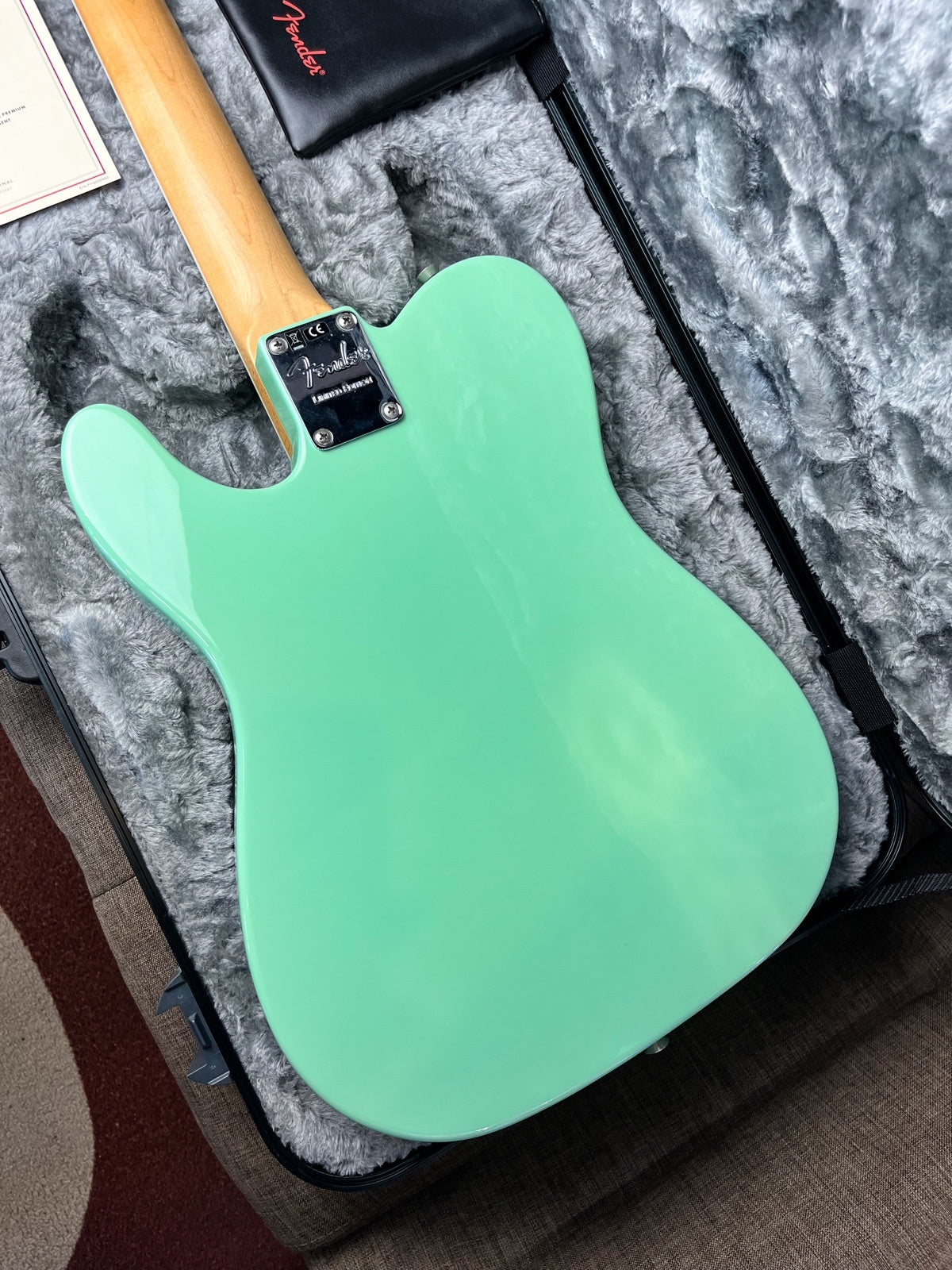 FENDER LTD ED PARALLEL UNIVERSE JAZZ-TELECASTER RW FB SURF GREEN
