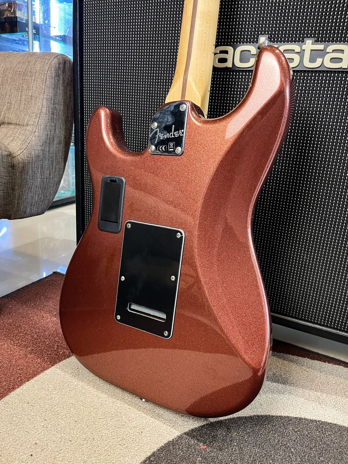 Fender Deluxe Roadhouse Stratocaster Maple FB In Classic Copper