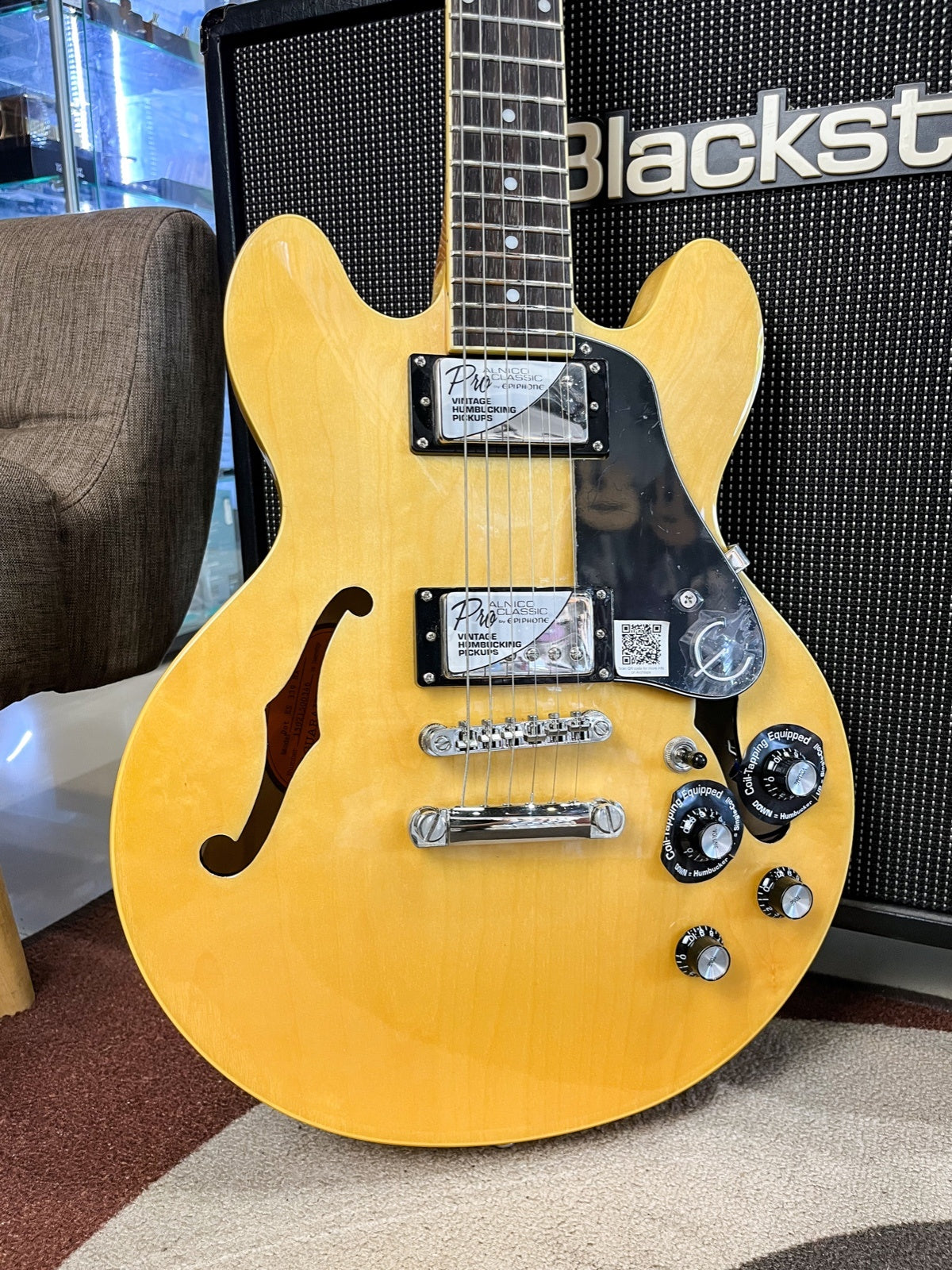 Epiphone ES339 Pro Hollowbody Natural