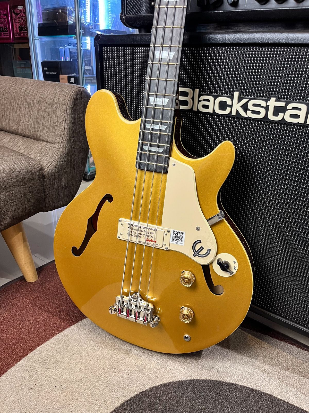 Epiphone Jack Cassady Signature Bass Gold