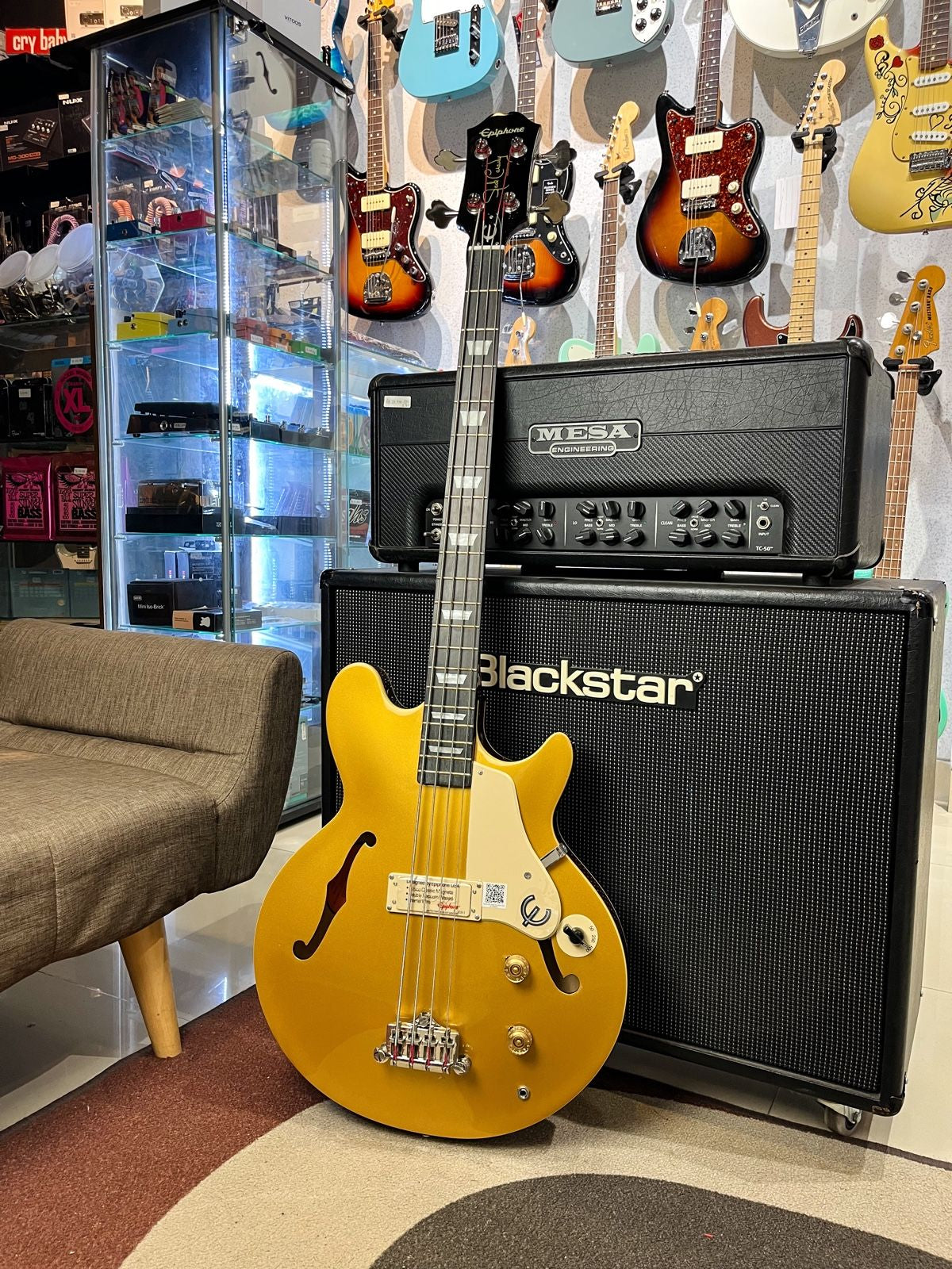 Epiphone Jack Cassady Signature Bass Gold
