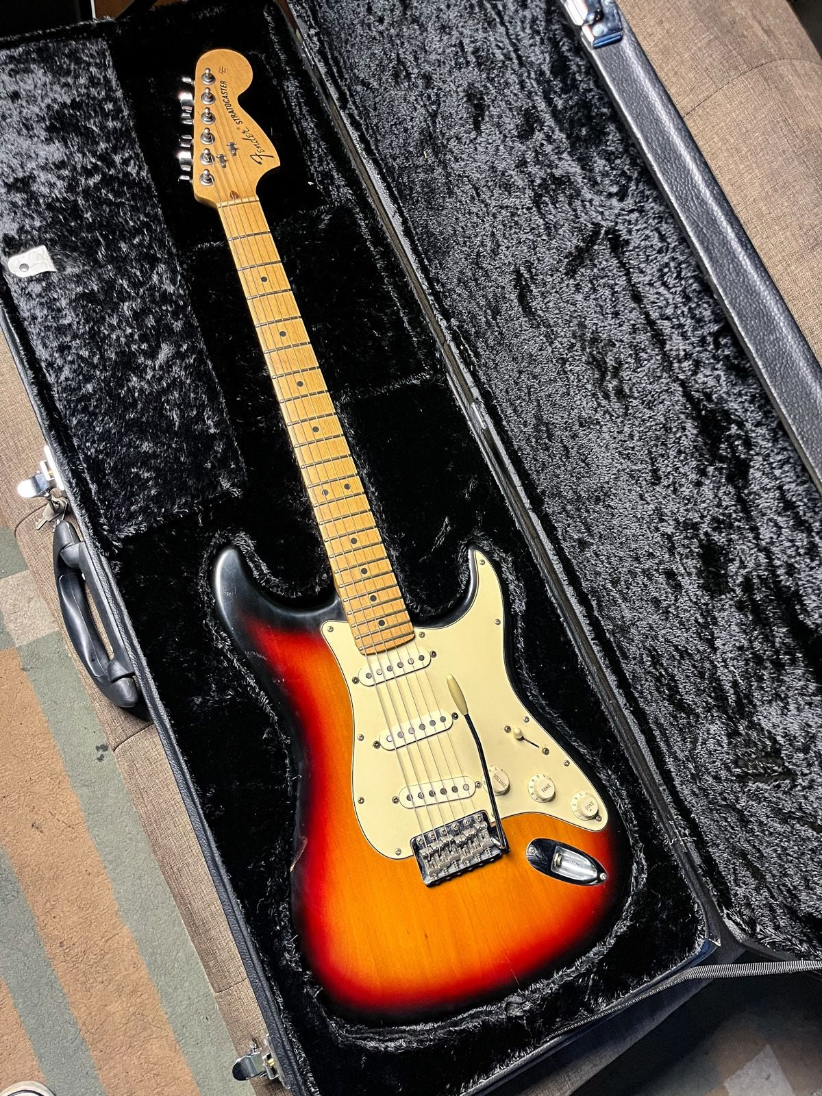 Fender stratocaster american highway one sunburs