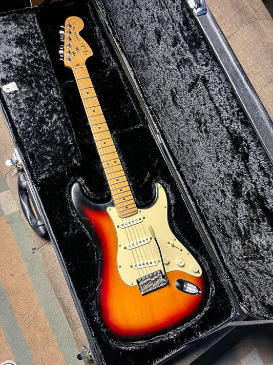 Fender stratocaster american highway one sunburs