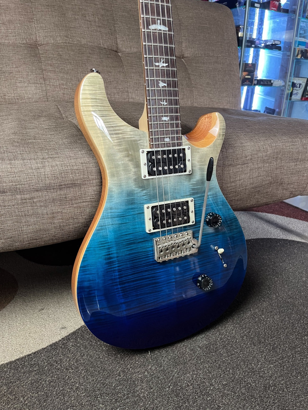 PRS SE Custom 24 Faded Blue
