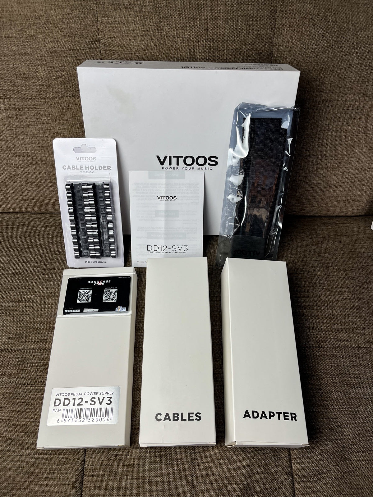 VITOOS PEDAL POWER SUPPLY