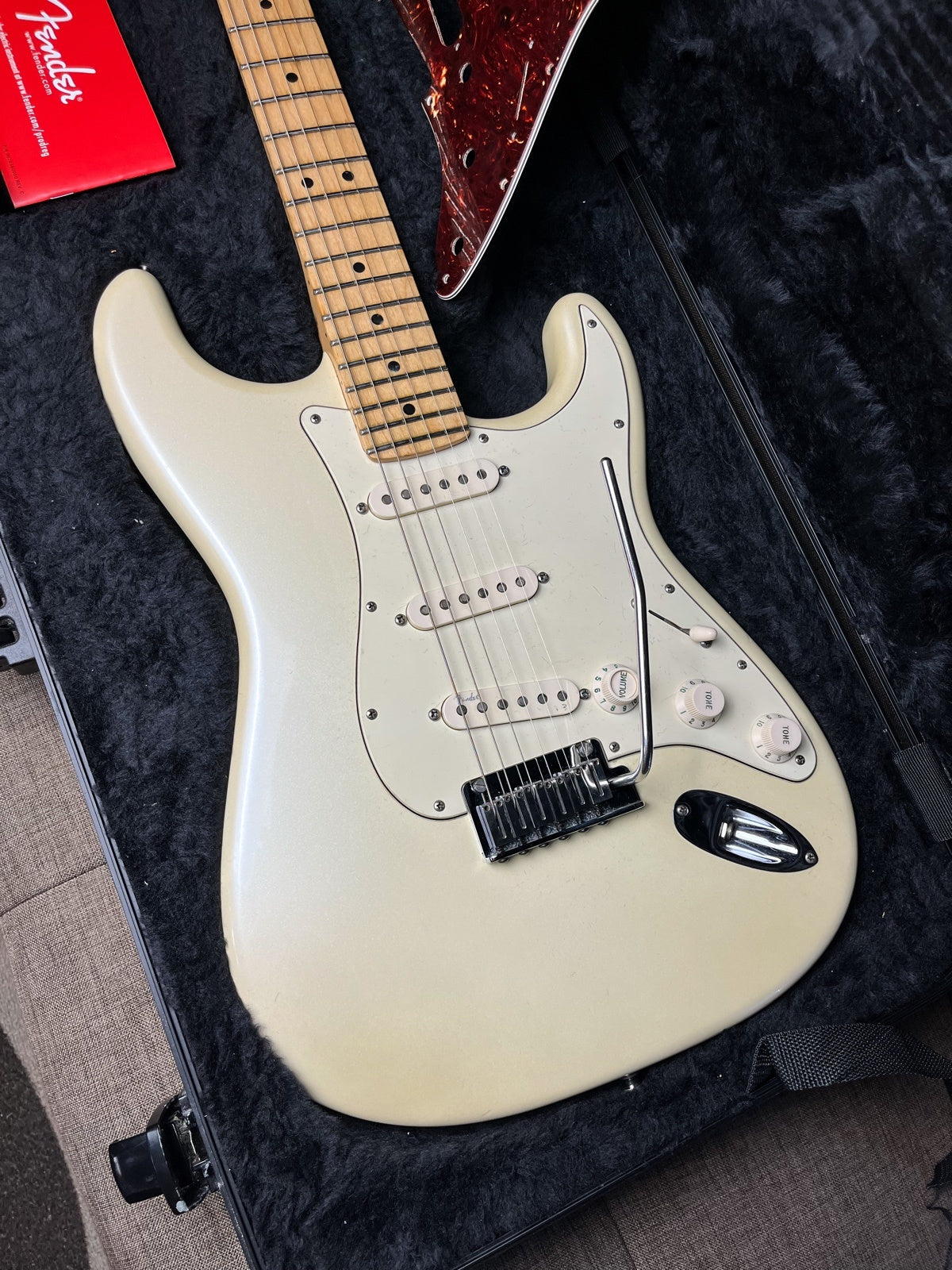 Fender Stratocaster American Deluxe Olympic White