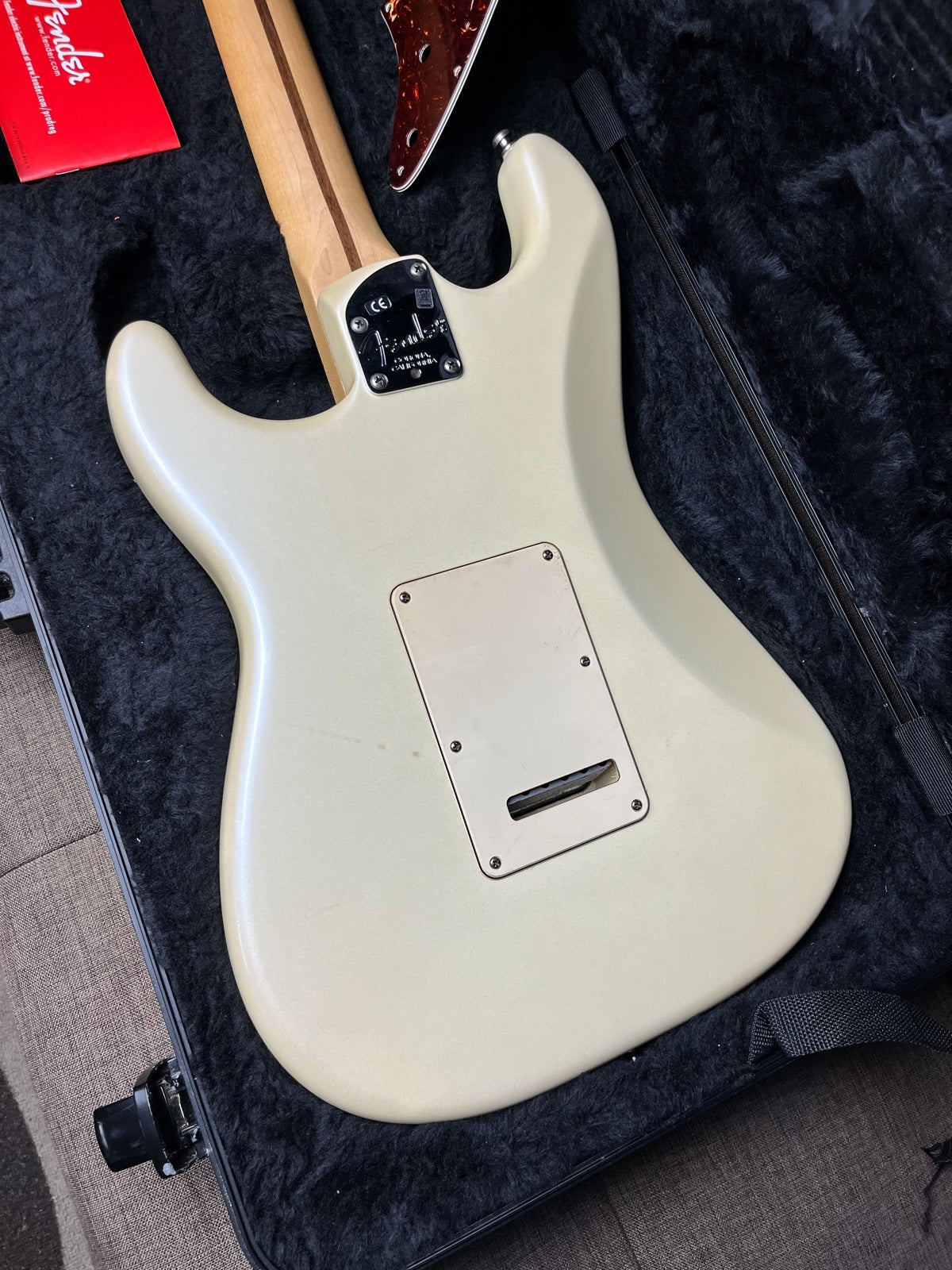 Fender Stratocaster American Deluxe Olympic White