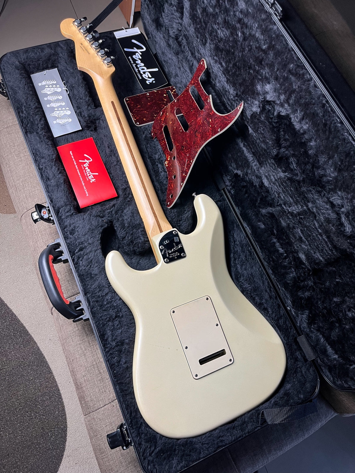 Fender Stratocaster American Deluxe Olympic White