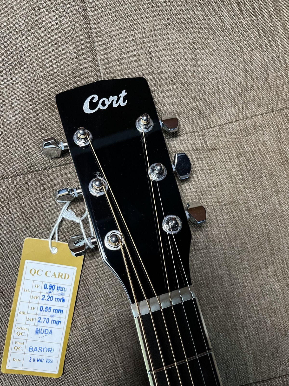CORT E/ACOUSTIC GUITAR (+/+BAG) AD-880CE-NAT