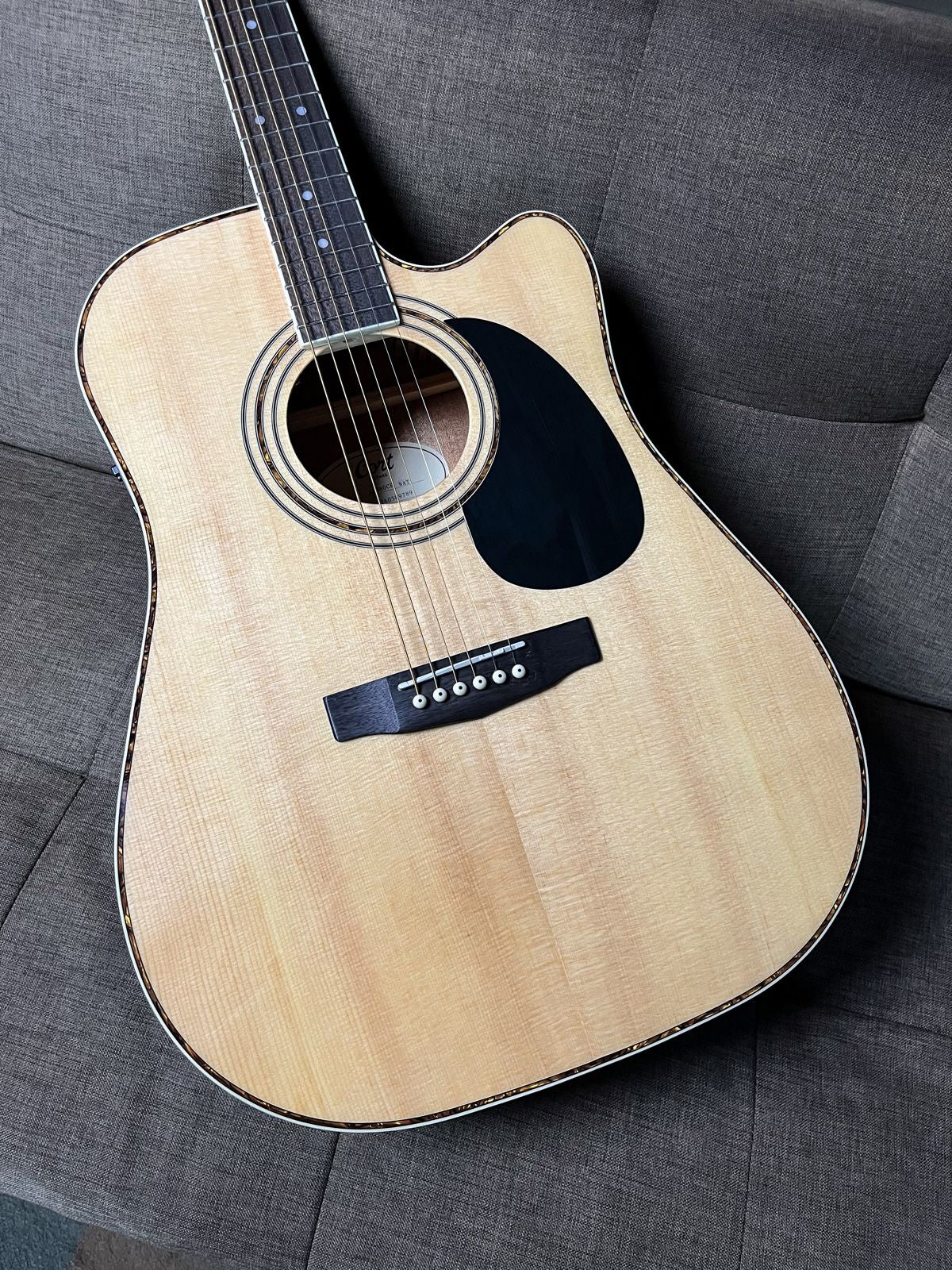 CORT E/ACOUSTIC GUITAR (+/+BAG) AD-880CE-NAT