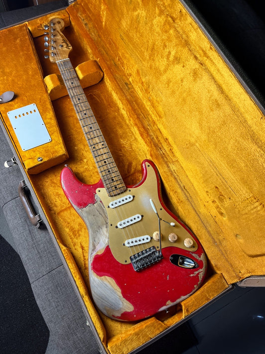 Fender customshop stratocaster 65 john page era 1994 repaint by widjoyono