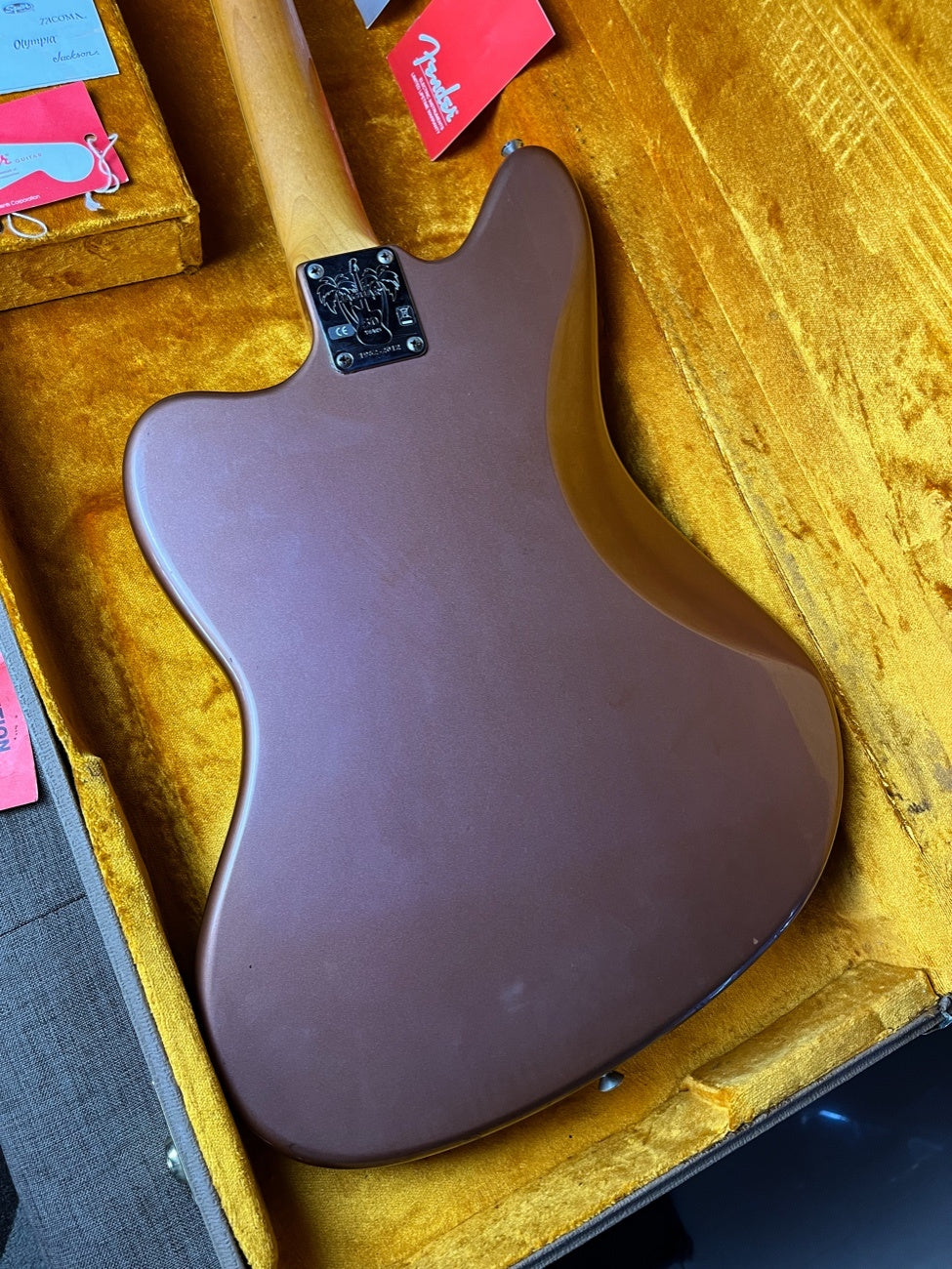 Fender jaguar avri 62 block inlay 50th anniversary