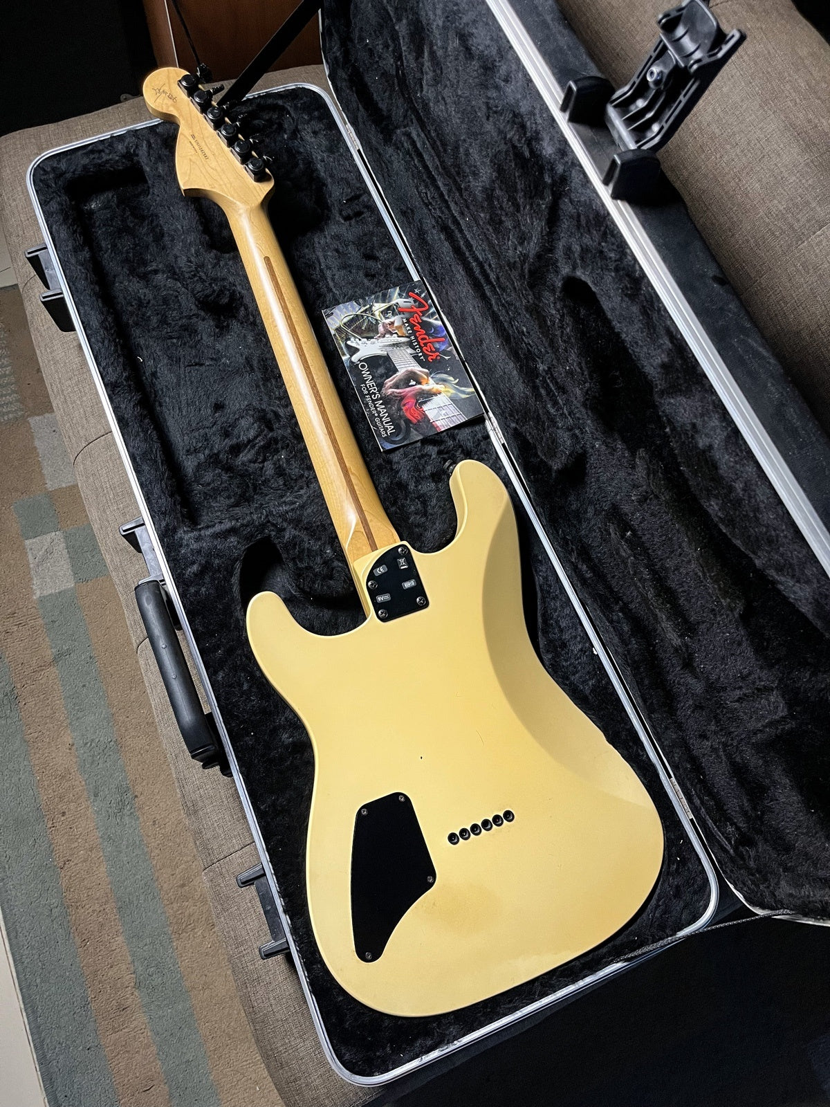 Fender stratocaster jim root signature flat white made in USA