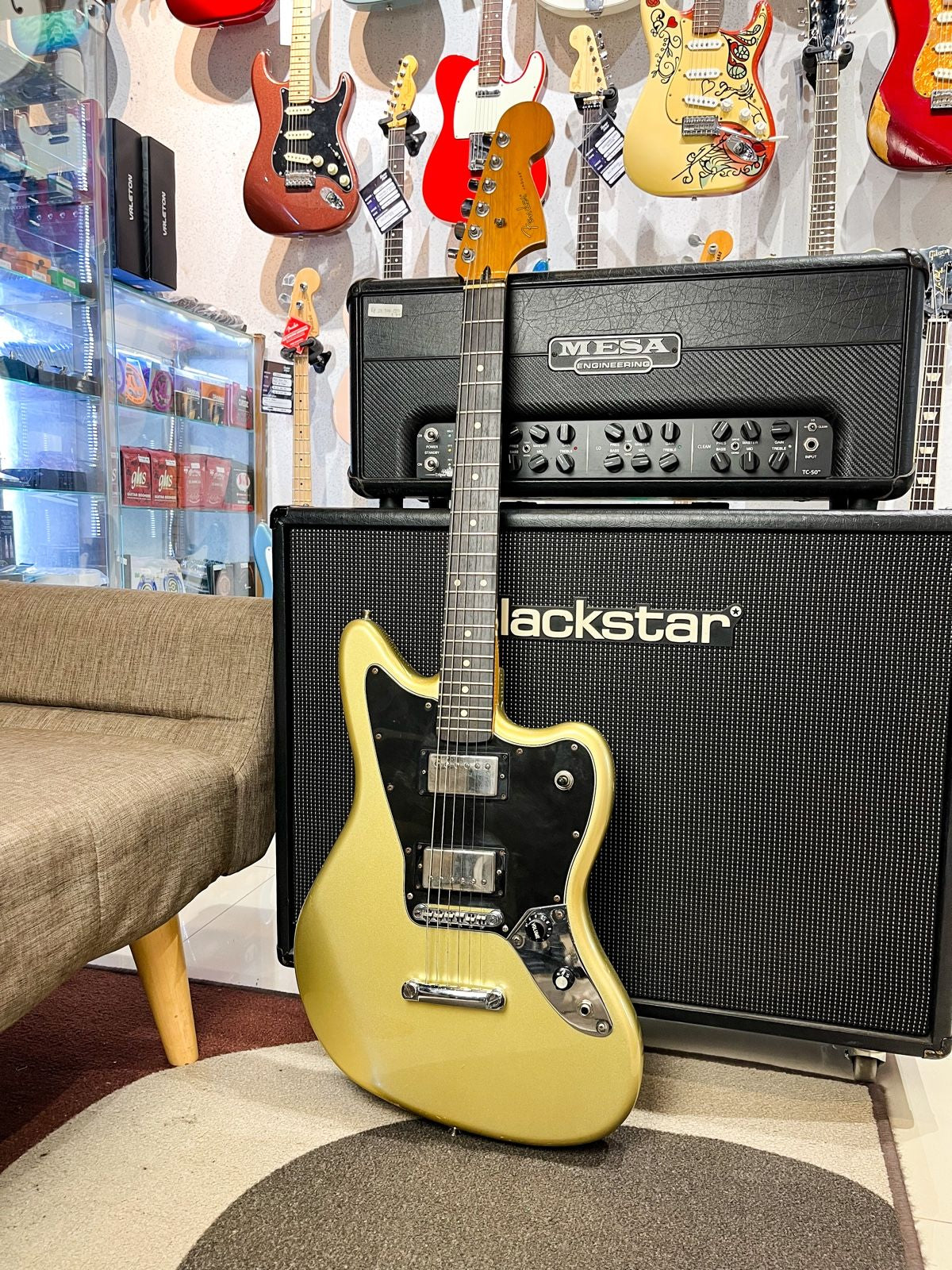 Fender Jaguar Blacktop