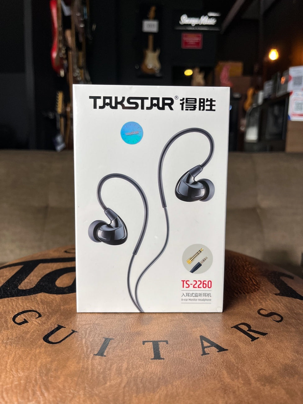 TAKSTAR TS-2260 IN-EAR MONITOR HEADPHONE BLACK