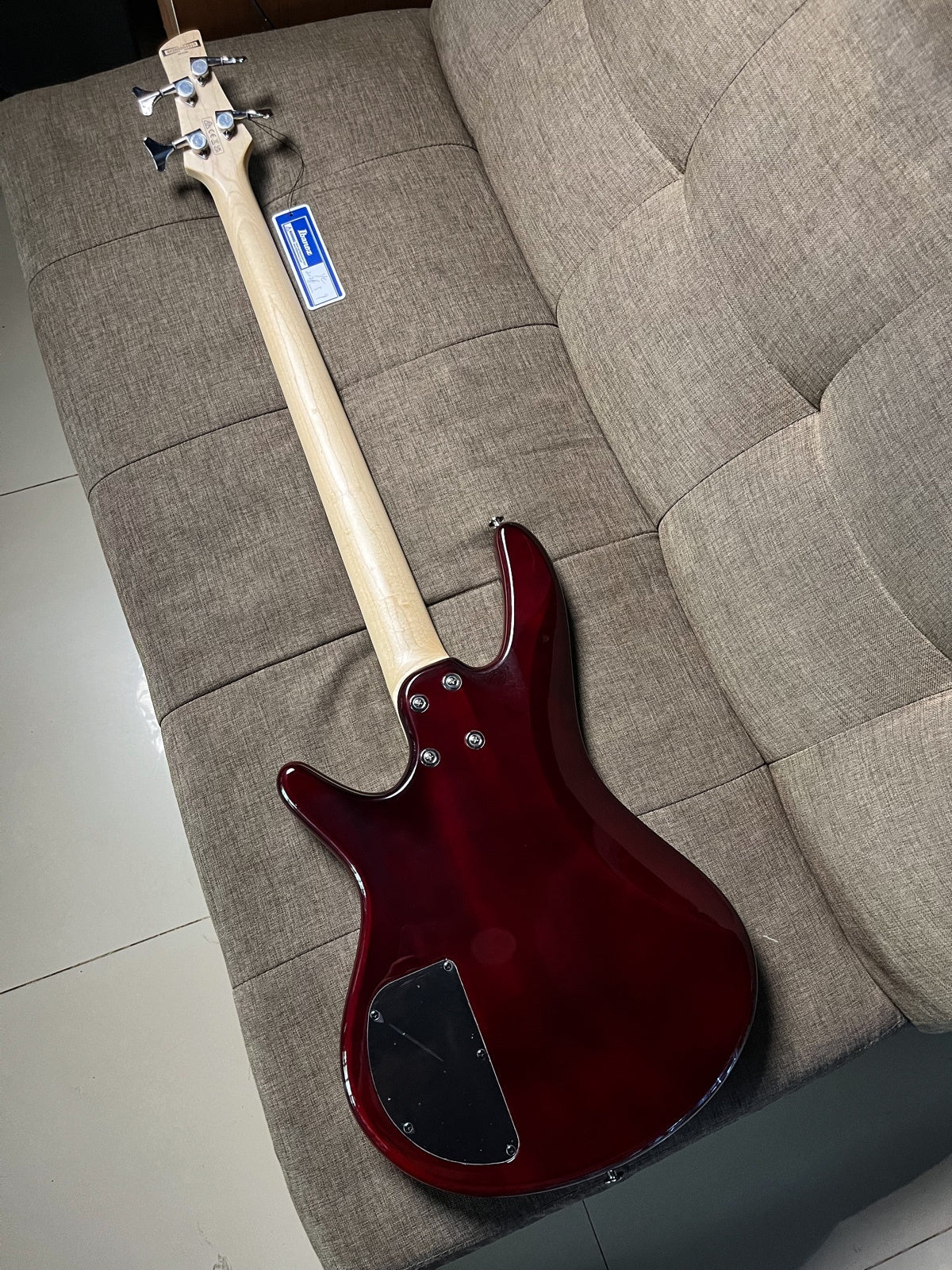 IBANEZ GSR180-BS 4-STRING ELECTRIC BASS GUITAR, BROWN BURST