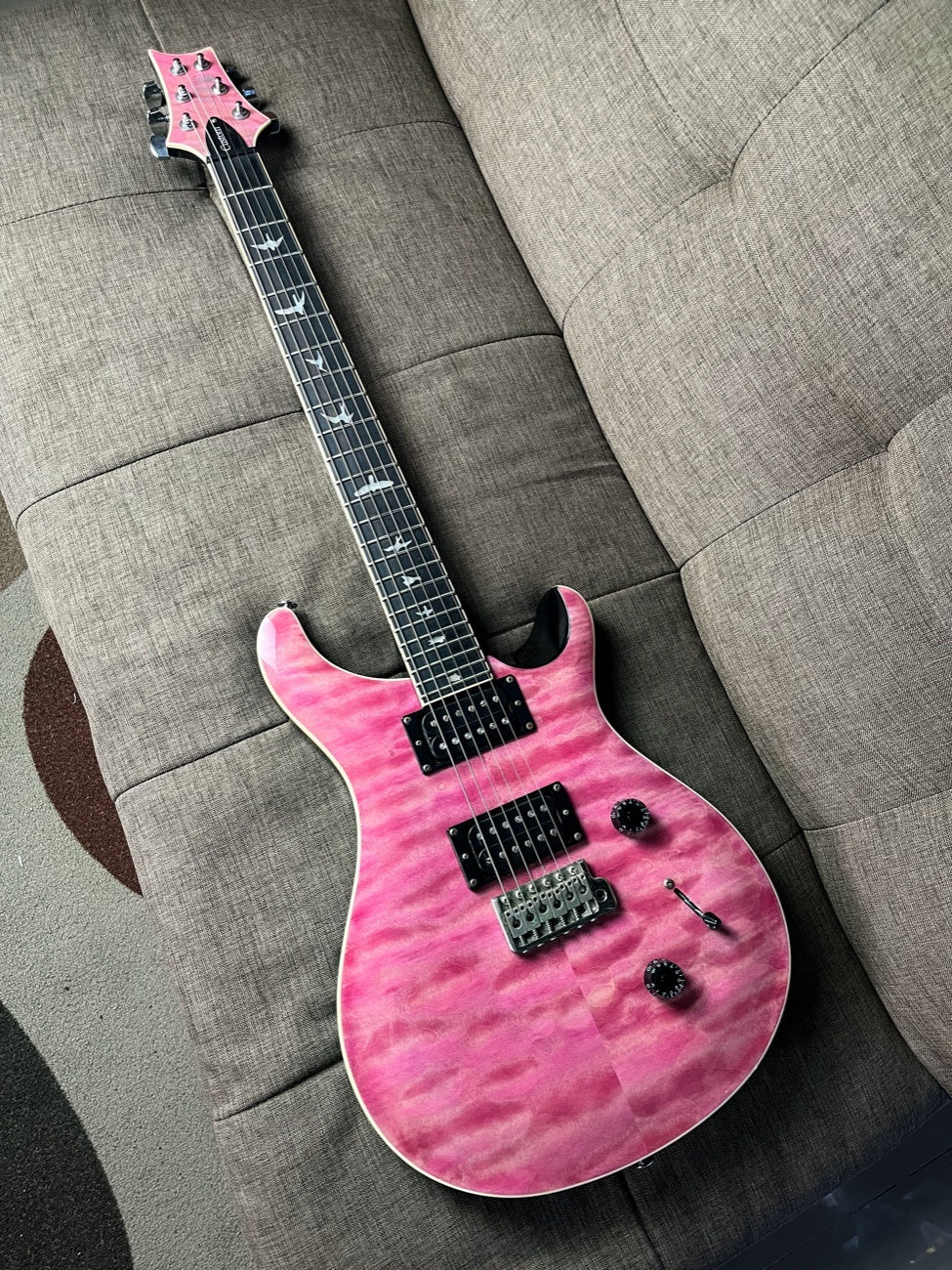 PRS SE Custom 24 Quilted Maple Violet