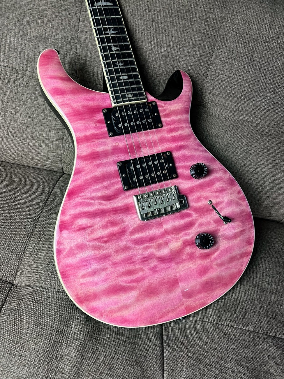 PRS SE Custom 24 Quilted Maple Violet