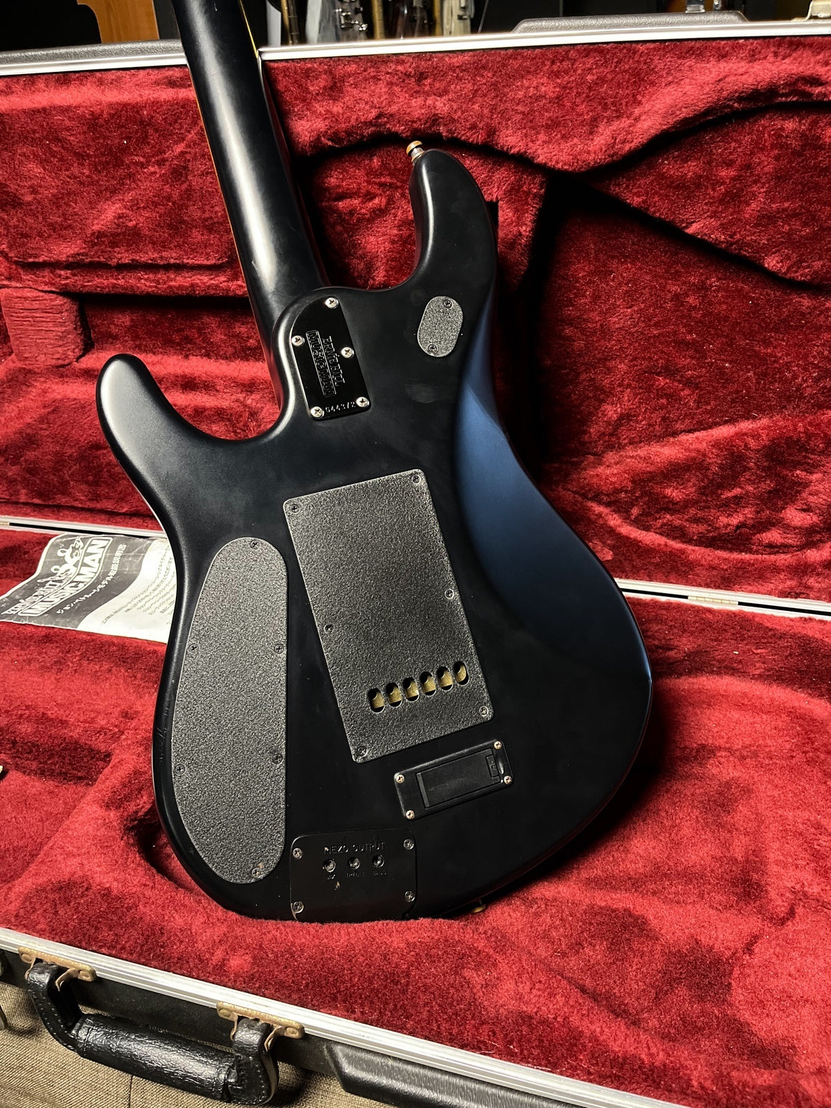 Musicman jp6 stealth black