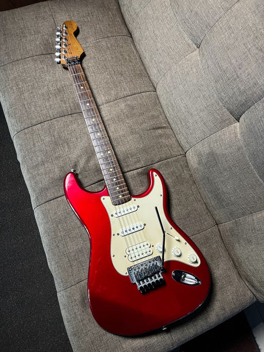 Fender stratocaster richie sambora crimson red metallic