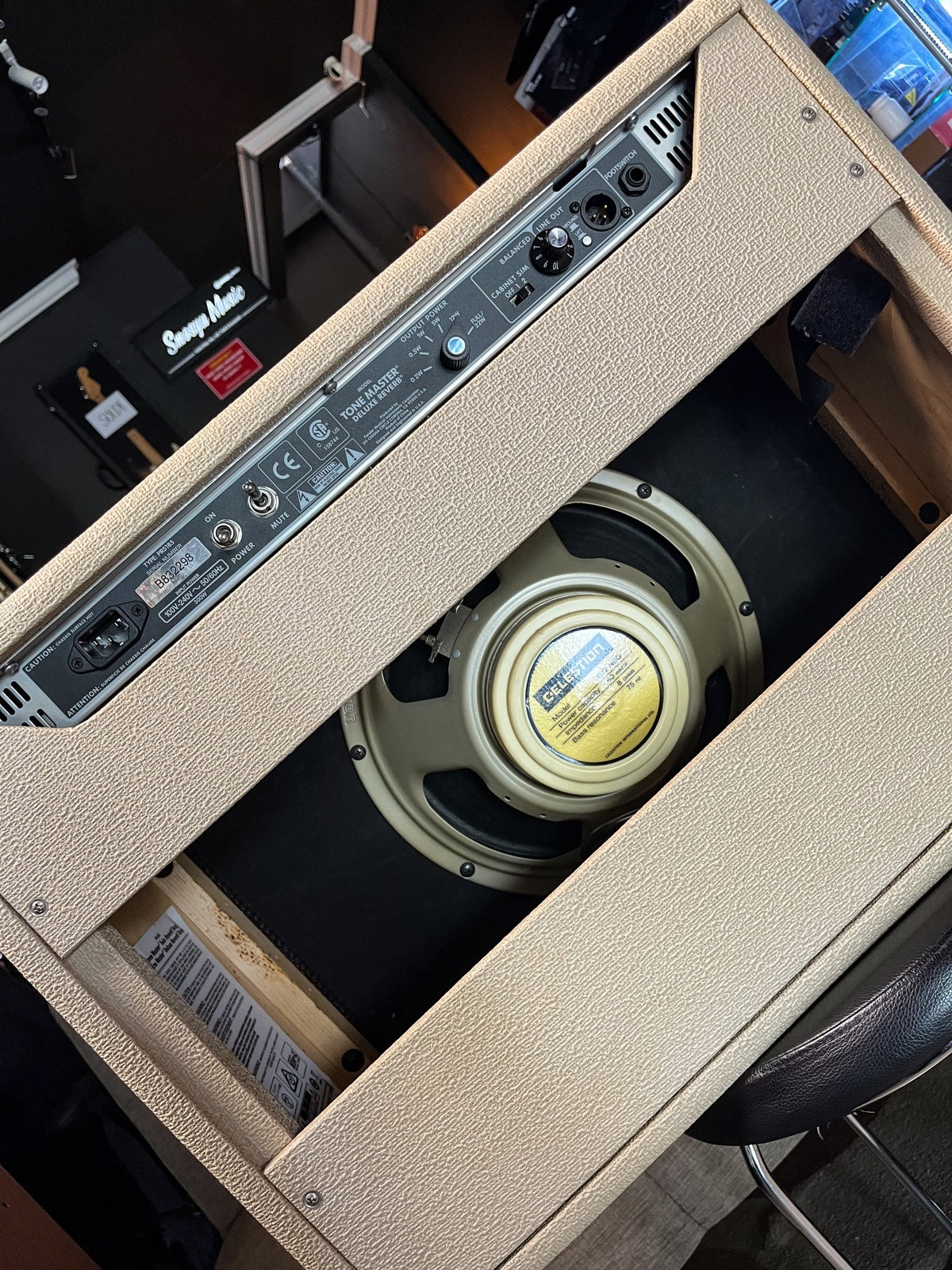 Fender deluxe reverb amp tone master