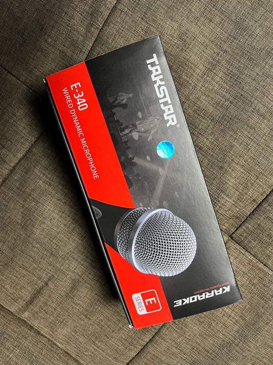 TAKSTAR E-340 WIRED DYNAMIC MICROPHONE