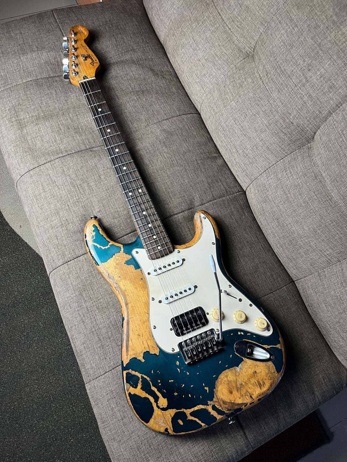 Fender stratocaster american traditional hss seymour duncan pickup made in usa 1999