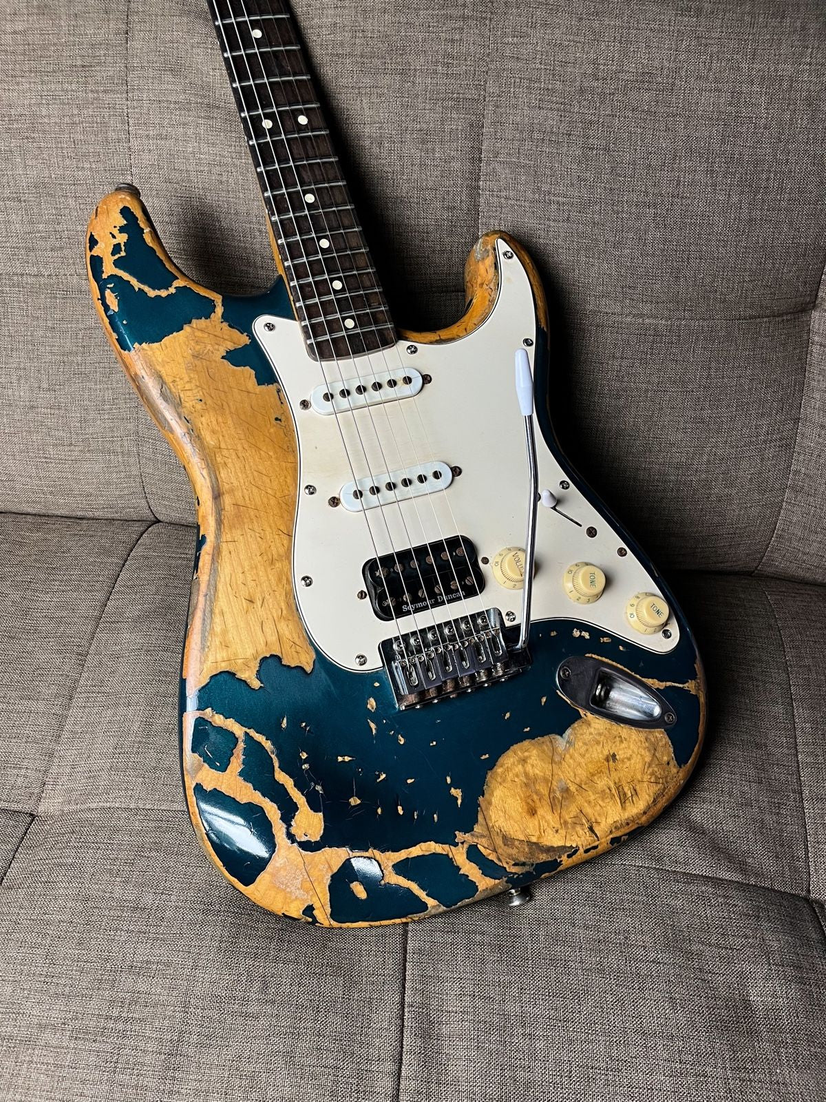 Fender stratocaster american traditional hss seymour duncan pickup made in usa 1999