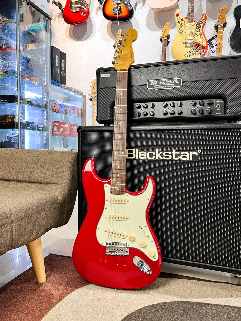 Fender Stratocaster ST62 Candy Apple Red