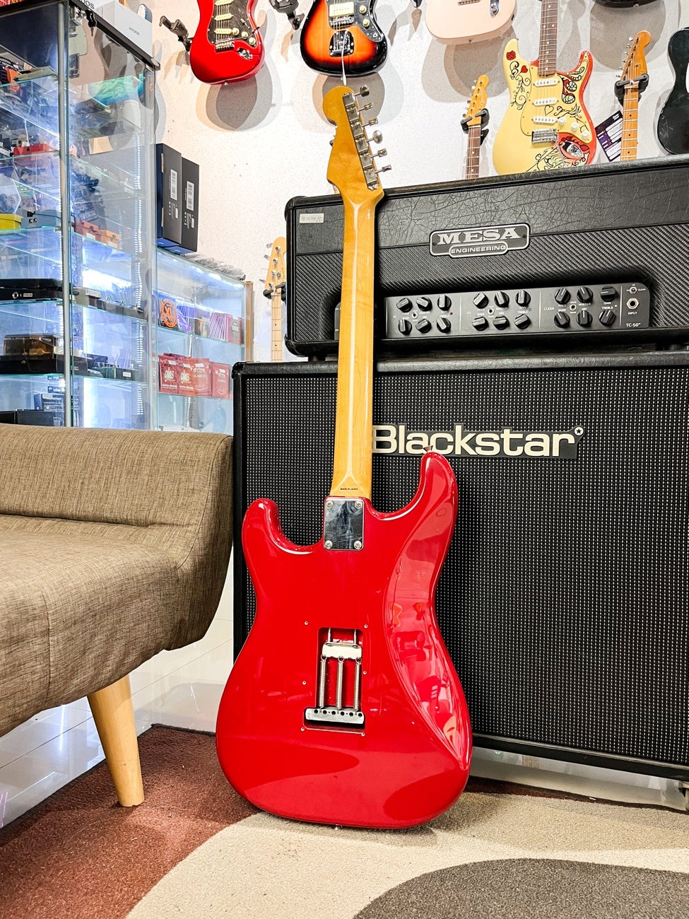 Fender Stratocaster ST62 Candy Apple Red