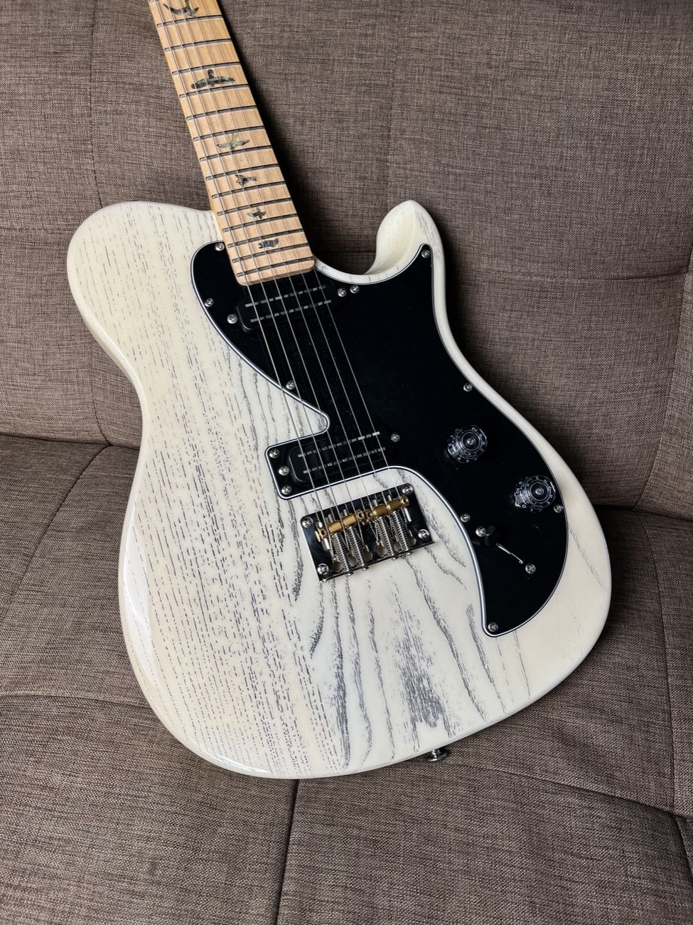 Prs se nf53 white dog hair ash body