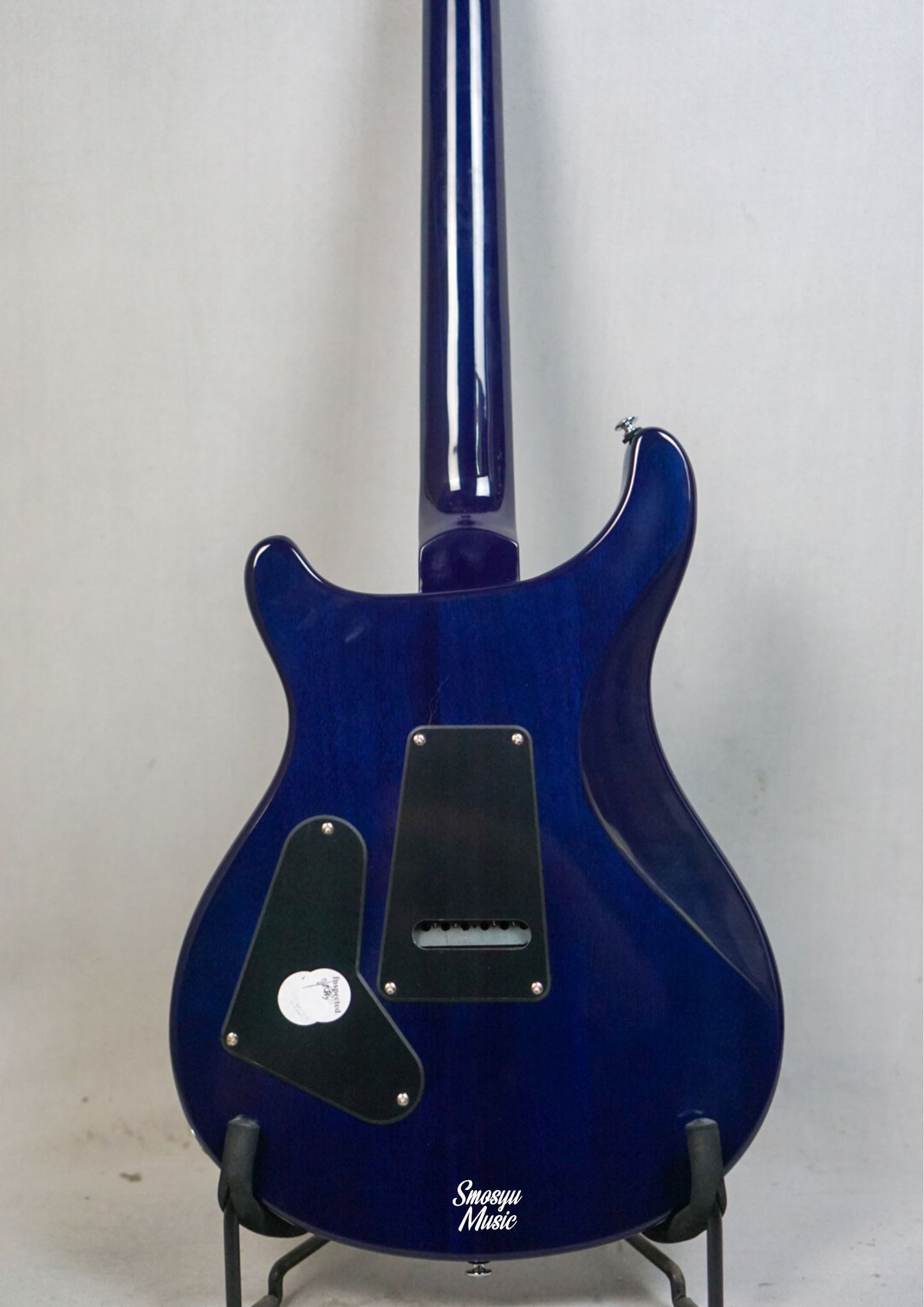 PRS SE Standard 24 Violin Top Carve Translucent Blue