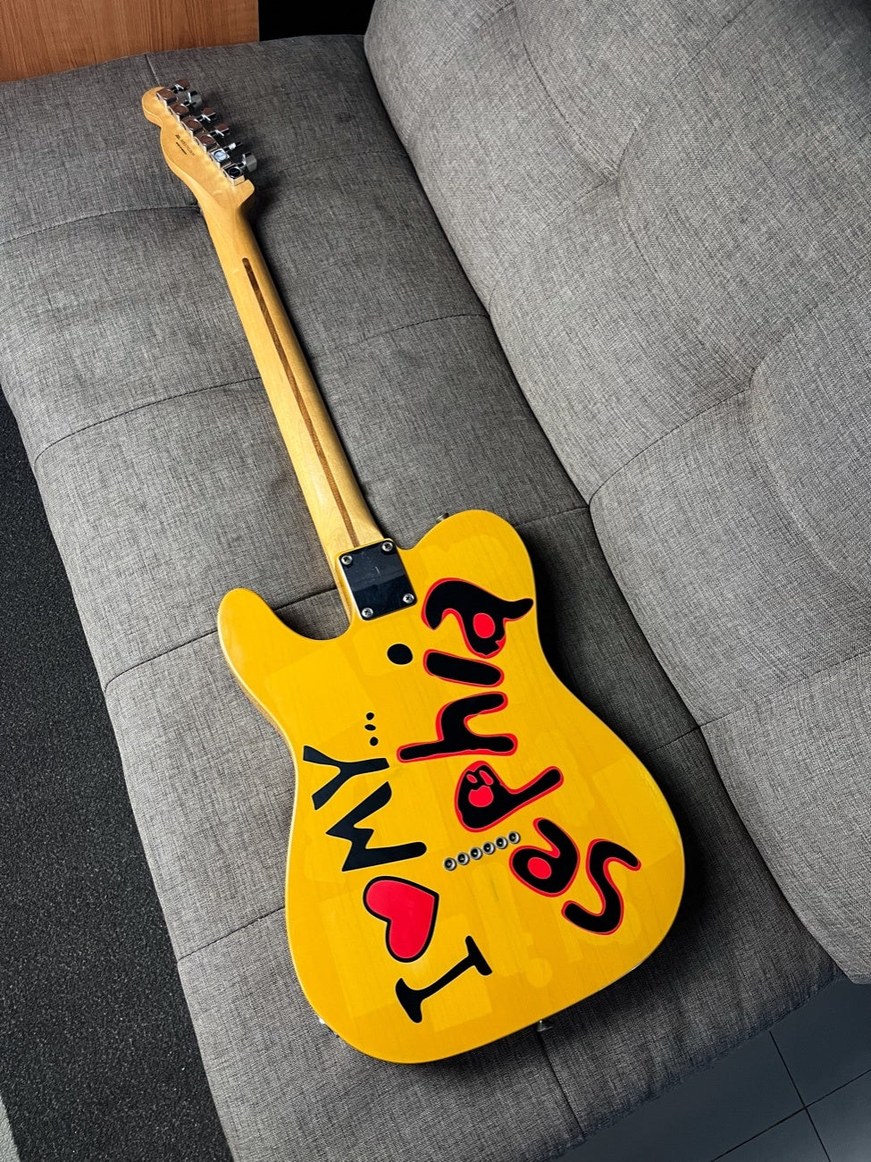 Fender telecaster standard butterscotch blonde mexico
