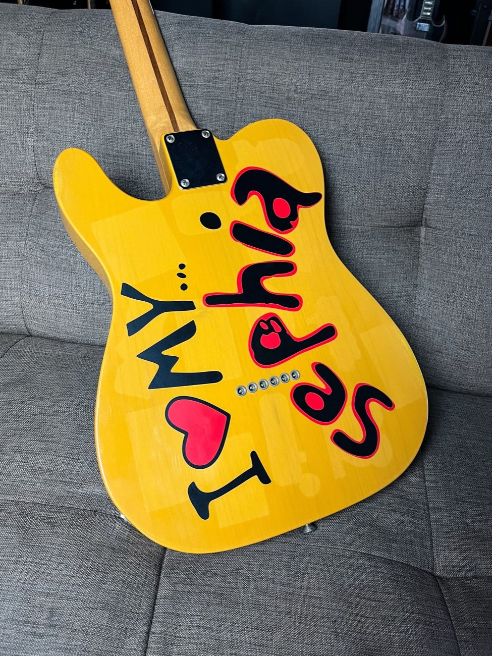 Fender telecaster standard butterscotch blonde mexico