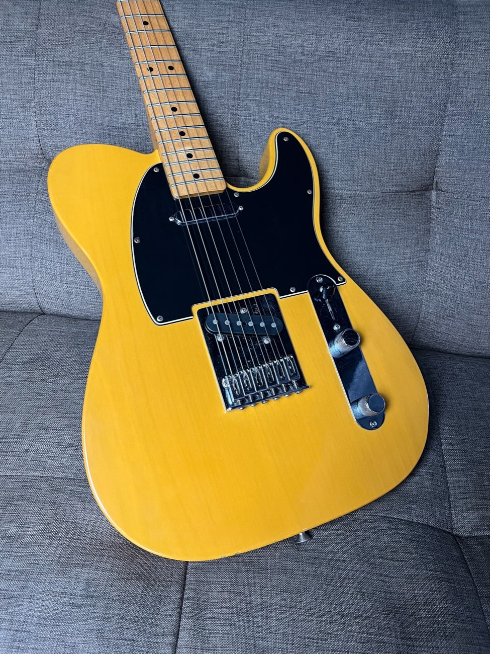 Fender telecaster standard butterscotch blonde mexico