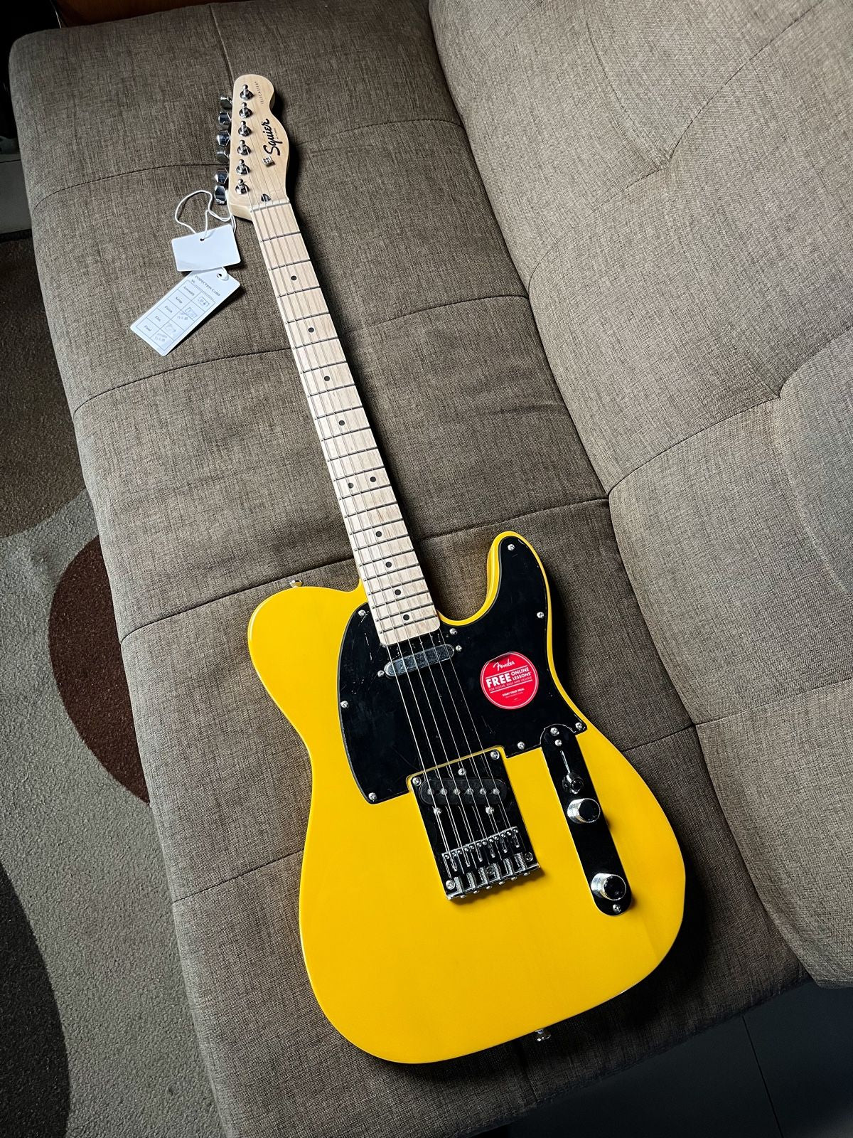 SQUIER SONIC TELECASTER BUTTERSCHOTH 