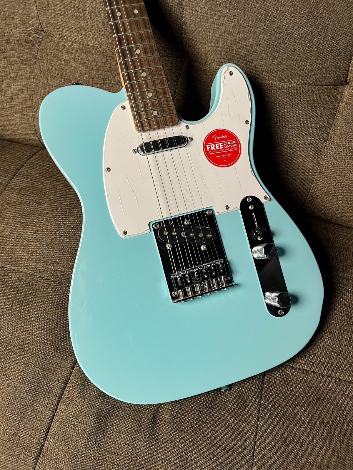SQUIER TELECASTER DAPHNE BLUE