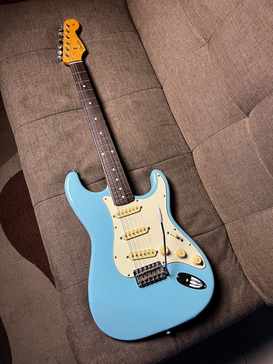 Fender stratocaster traditional 60s sonic blue japan 2016