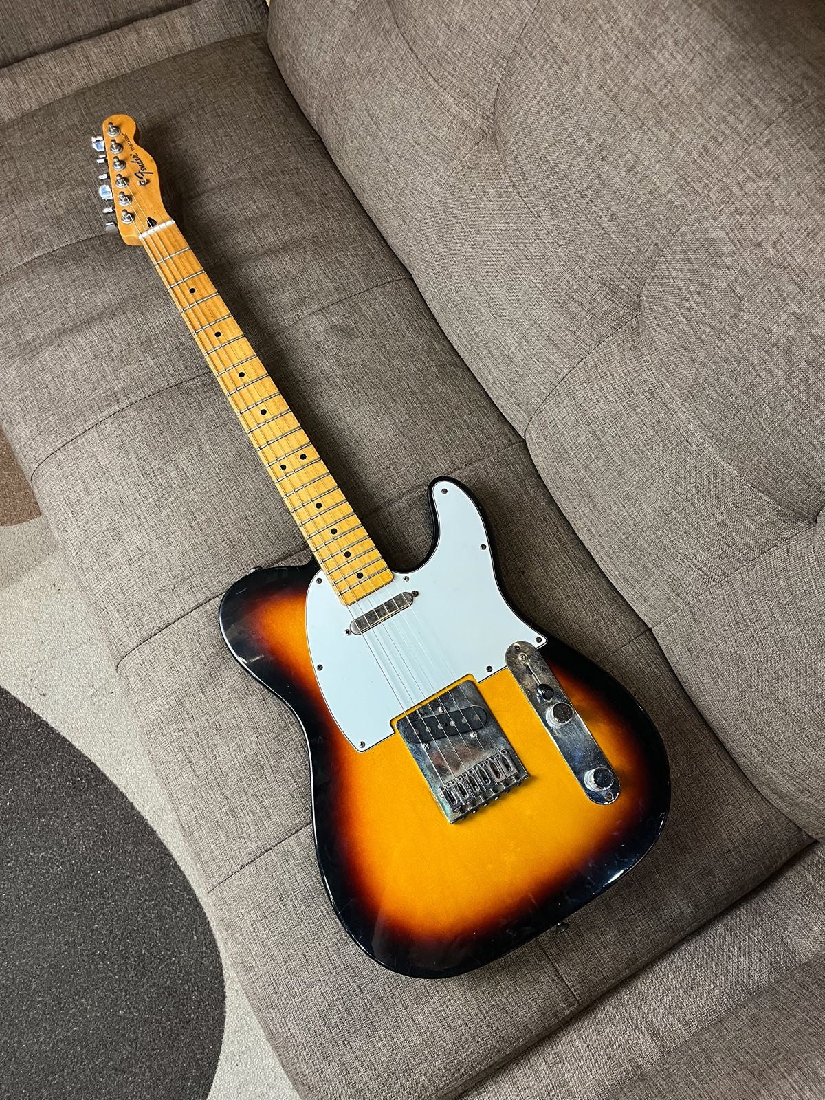 Fender Telecaster Standard Sunburst Mexico Upgrade Lollar Pickup