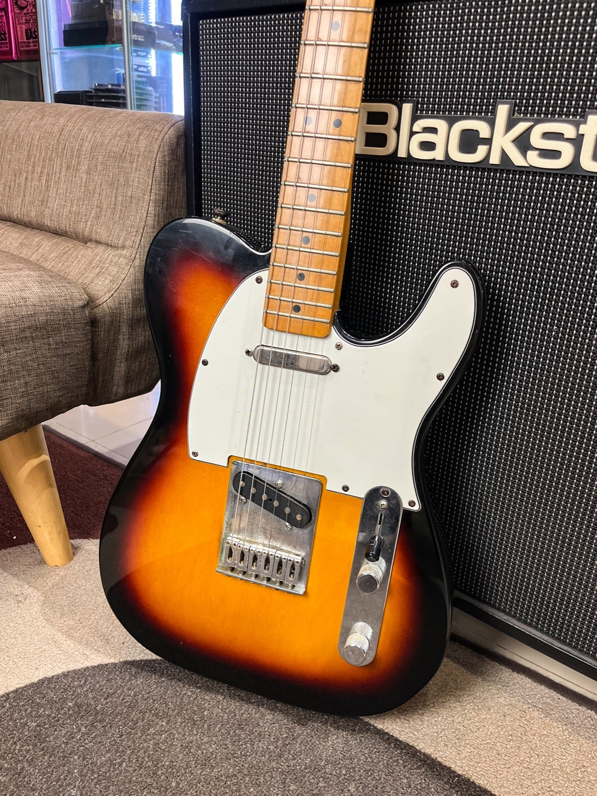 Fender Telecaster Standard Sunburst Mexico Upgrade Lollar Pickup
