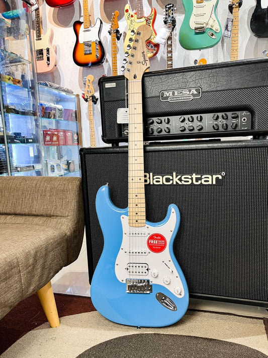 Squier FSR Sonic Stratocaster HSS Maple FB California Blue