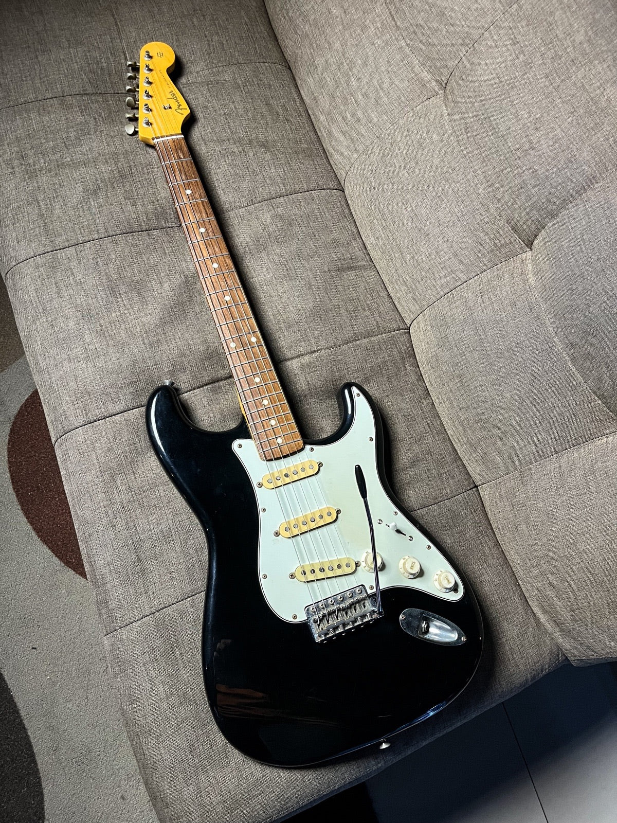 Fender stratocaster st62 tx black